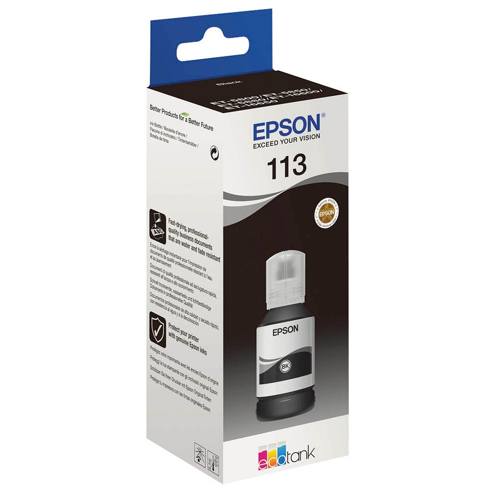 Epson 113 / C13T06B140 Nachfüll-Tinte Black 127 ml