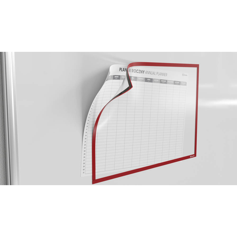 ALLboards Magnetrahmen selbstklebend rot A3, 1 St.