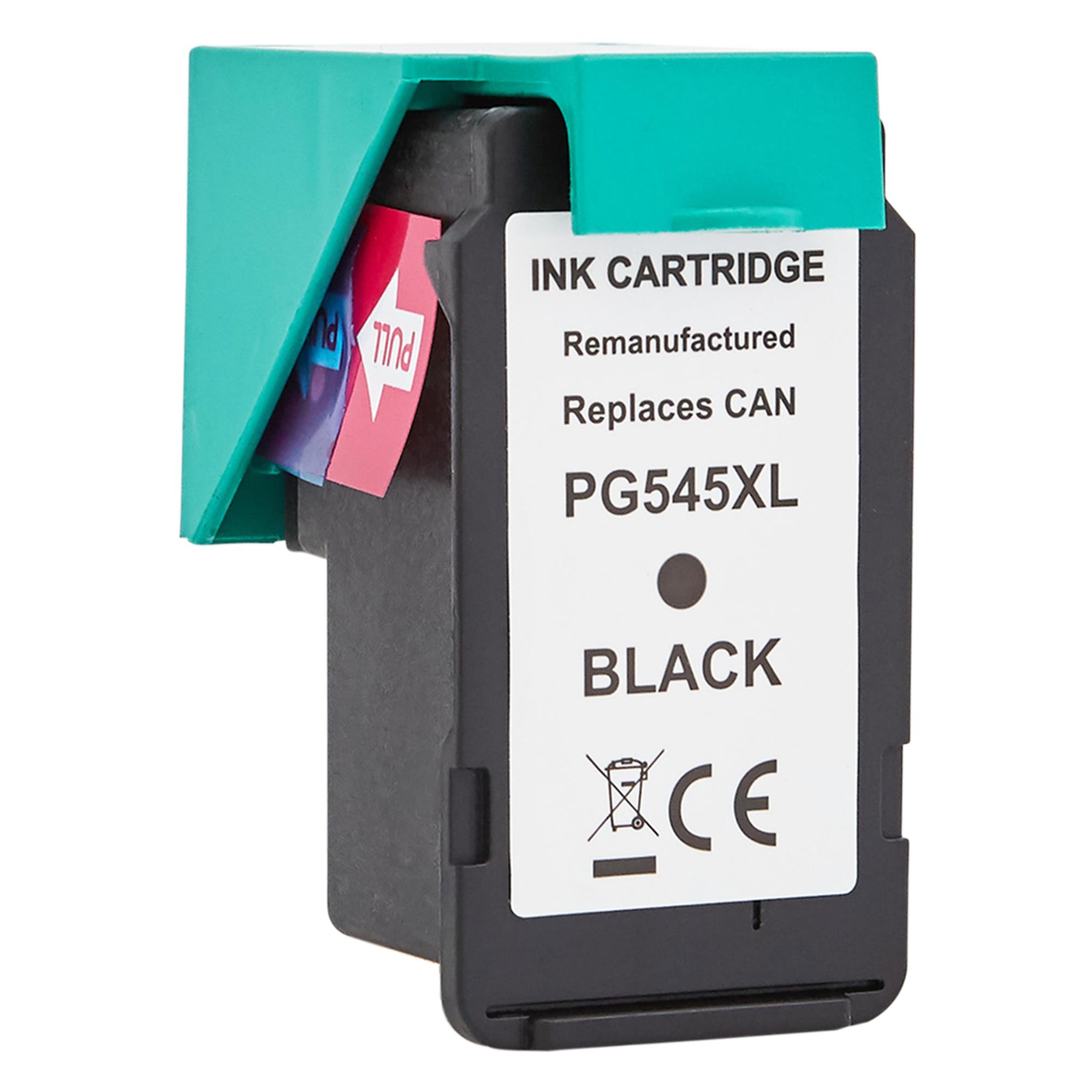 Tonerversum Tintendruckkopf schwarz HC (TV108543) ersetzt PG-545XL