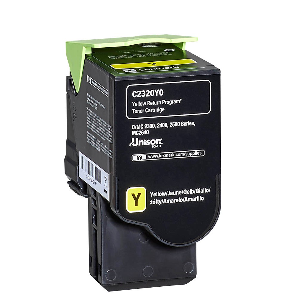 Lexmark C2320Y0 Toner Yellow