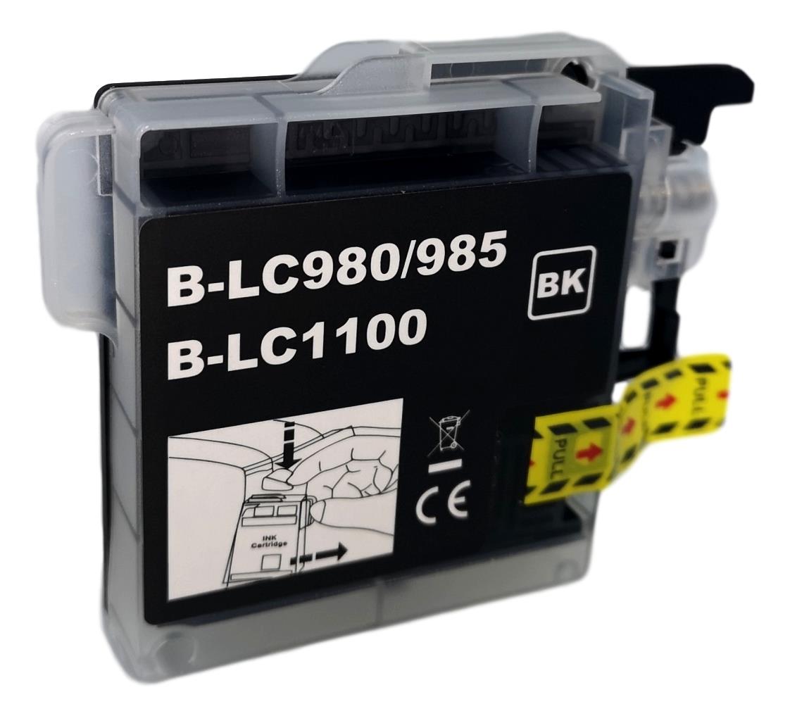 Tonerversum Tintenpatrone schwarz (TV108651) ersetzt LC-985BK
