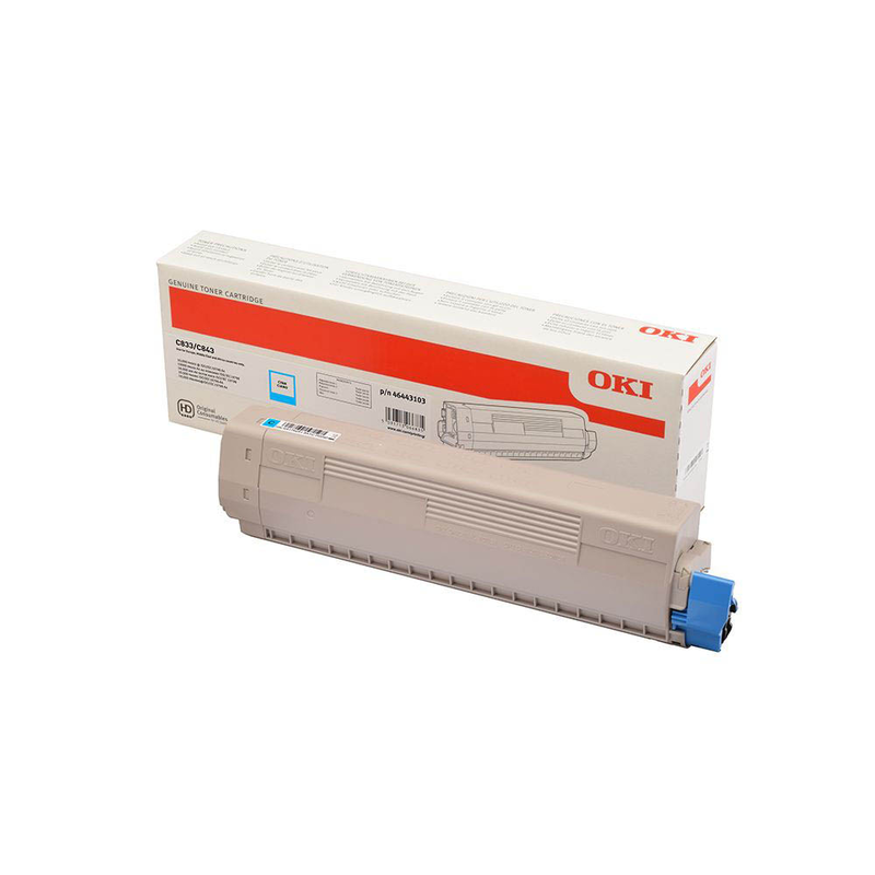OKI Toner-Kit cyan HC (46443103)