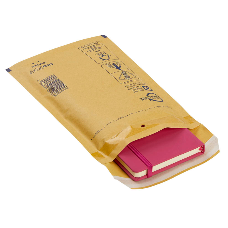 aroFOL® CLASSIC Luftpolstertaschen-Set braun, 100 St.