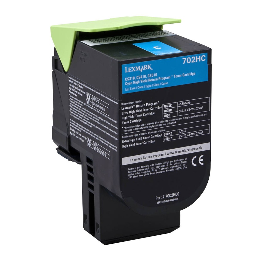 Lexmark 70C2HC0 / 702HC Toner Cyan