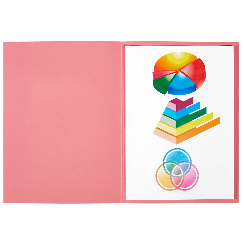 ELBA Aktendeckel Smart Line DIN A4 rot, 100 St.