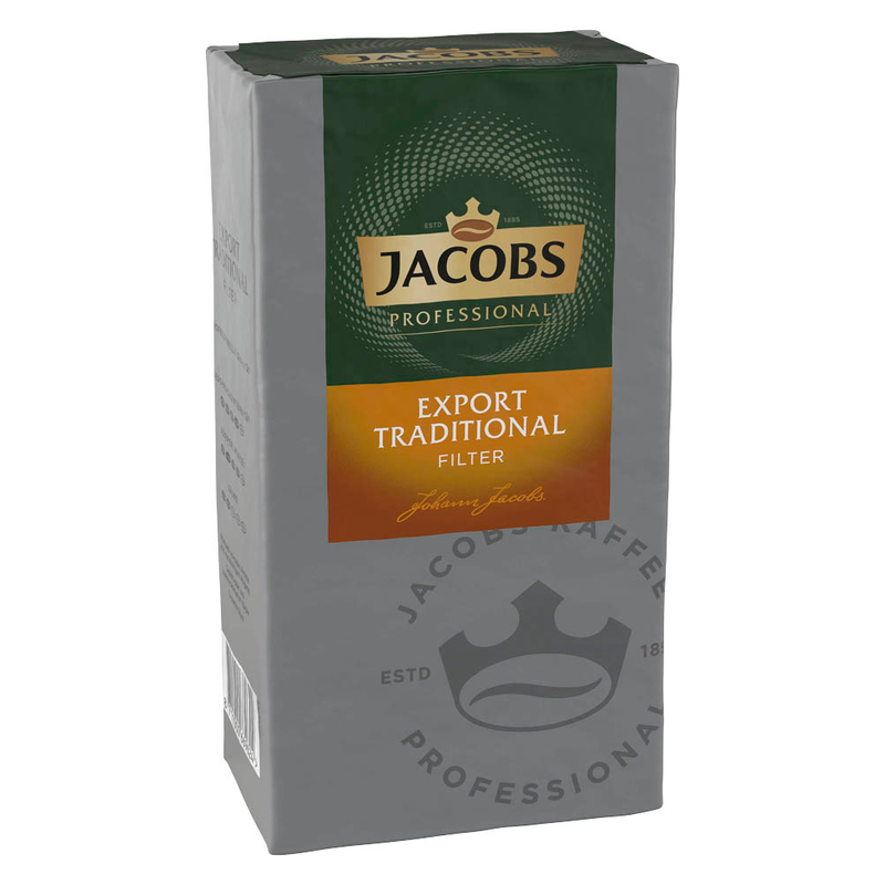 JACOBS EXPORT TRADITIONAL Kaffee, gemahlen, Arabica- und Robustabohnen 500,0 g