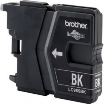 Brother Tintenpatrone 2 x schwarz (LC-985BKBP2DR)