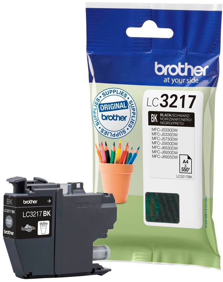 Brother Tintenpatrone schwarz (LC-3217BK)