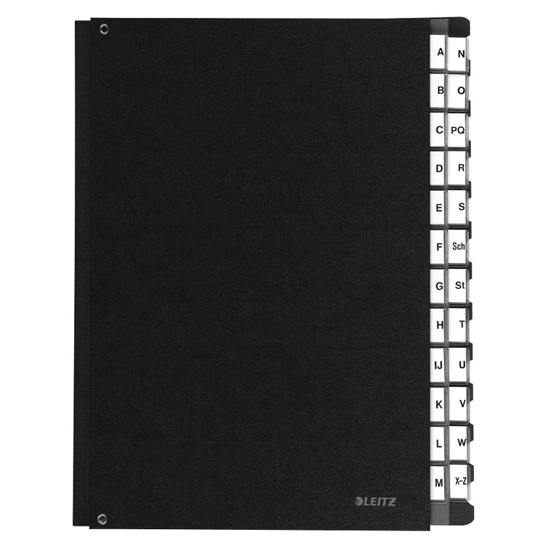 LEITZ Pultordner 5824 A-Z schwarz, 1 St.
