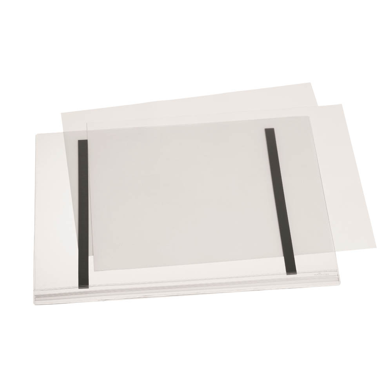 DURABLE Magnettaschen transparent A3, 5 St.
