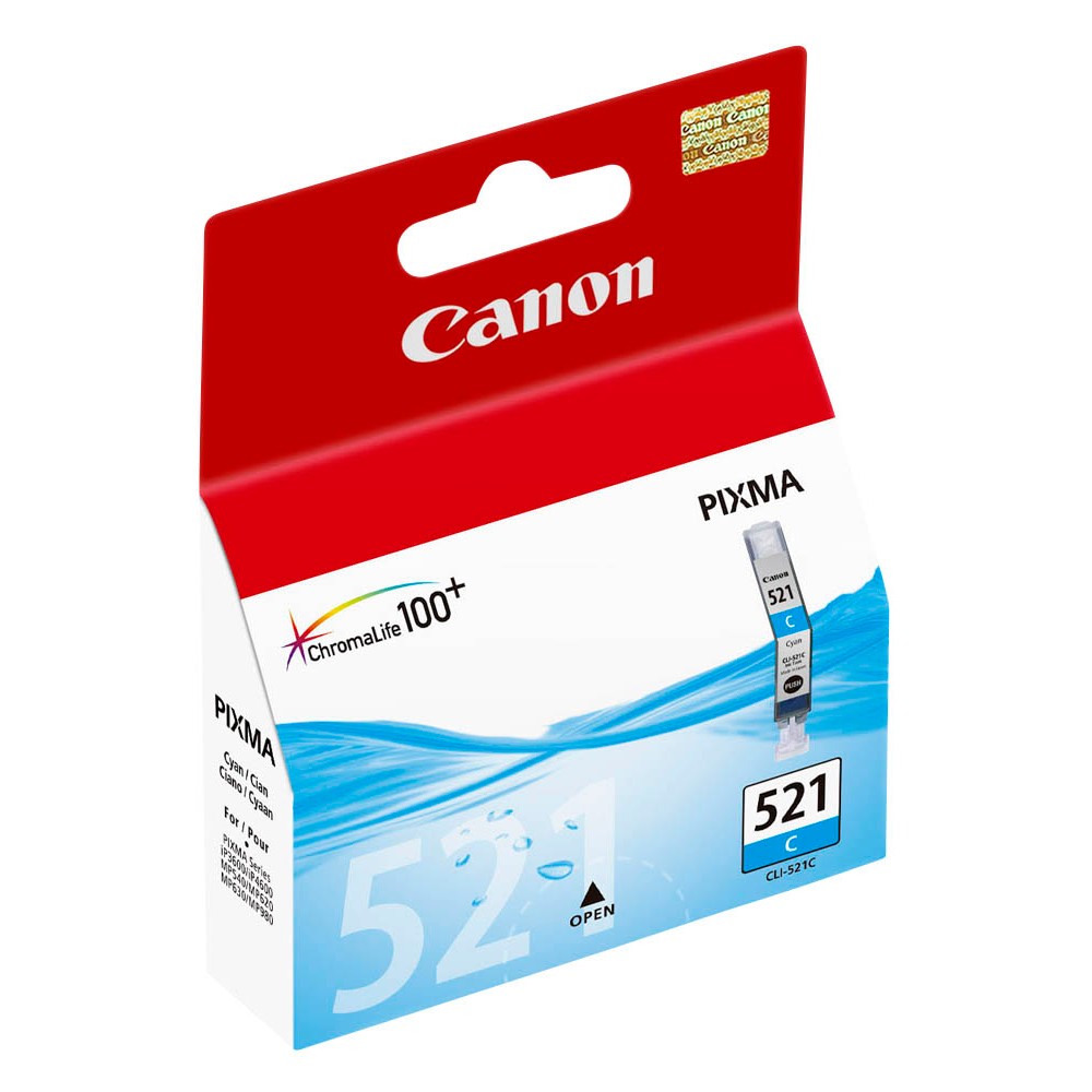 Canon CLI-521C / 2934B001 Tinte Cyan