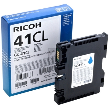 Ricoh Gel-Kartusche cyan (405766, GC-41C)