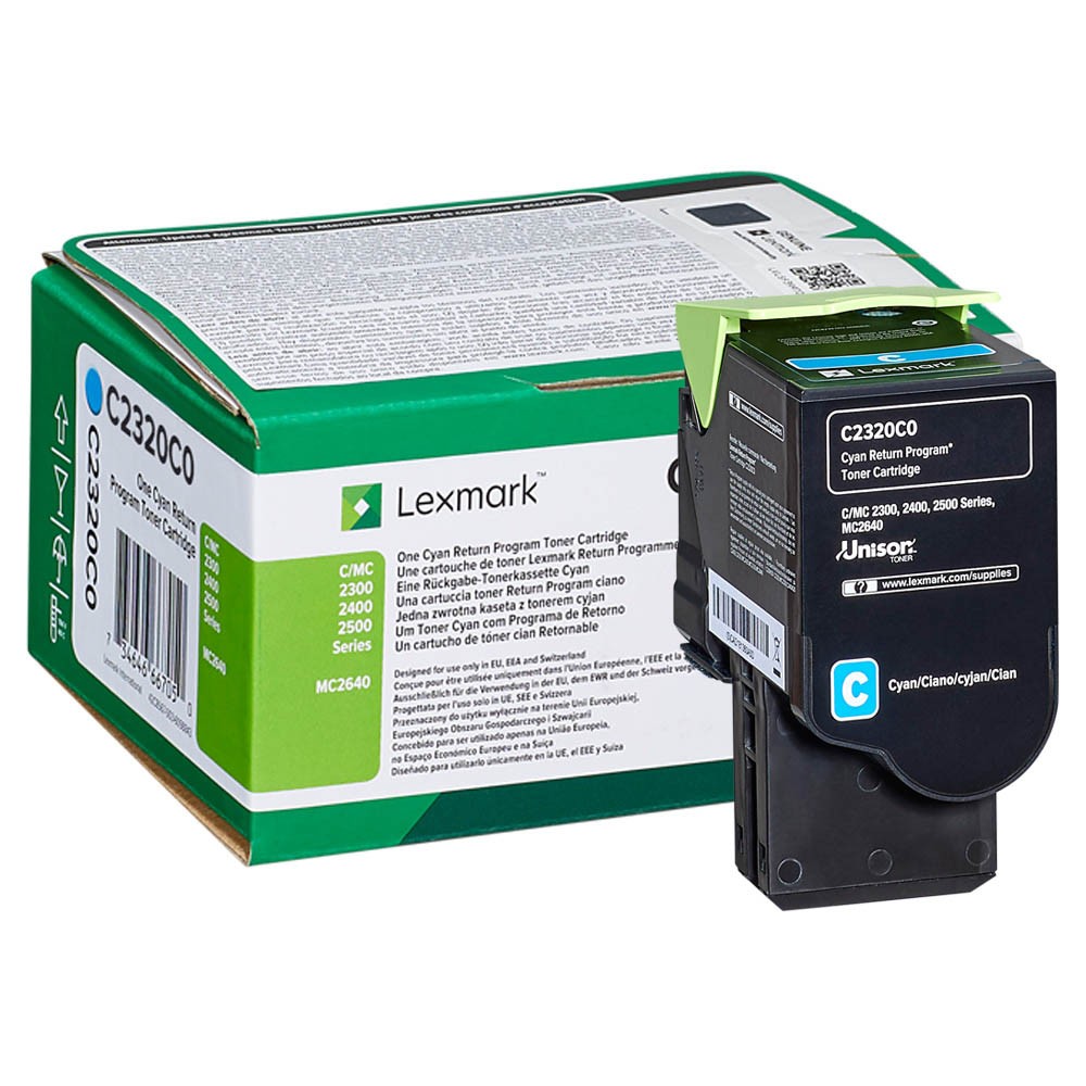 Lexmark C2320C0 Toner Cyan