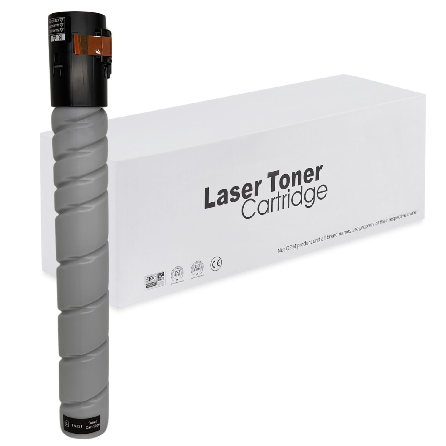 Tonerversum Toner-Kit schwarz HC (TV119163) ersetzt TN-221K