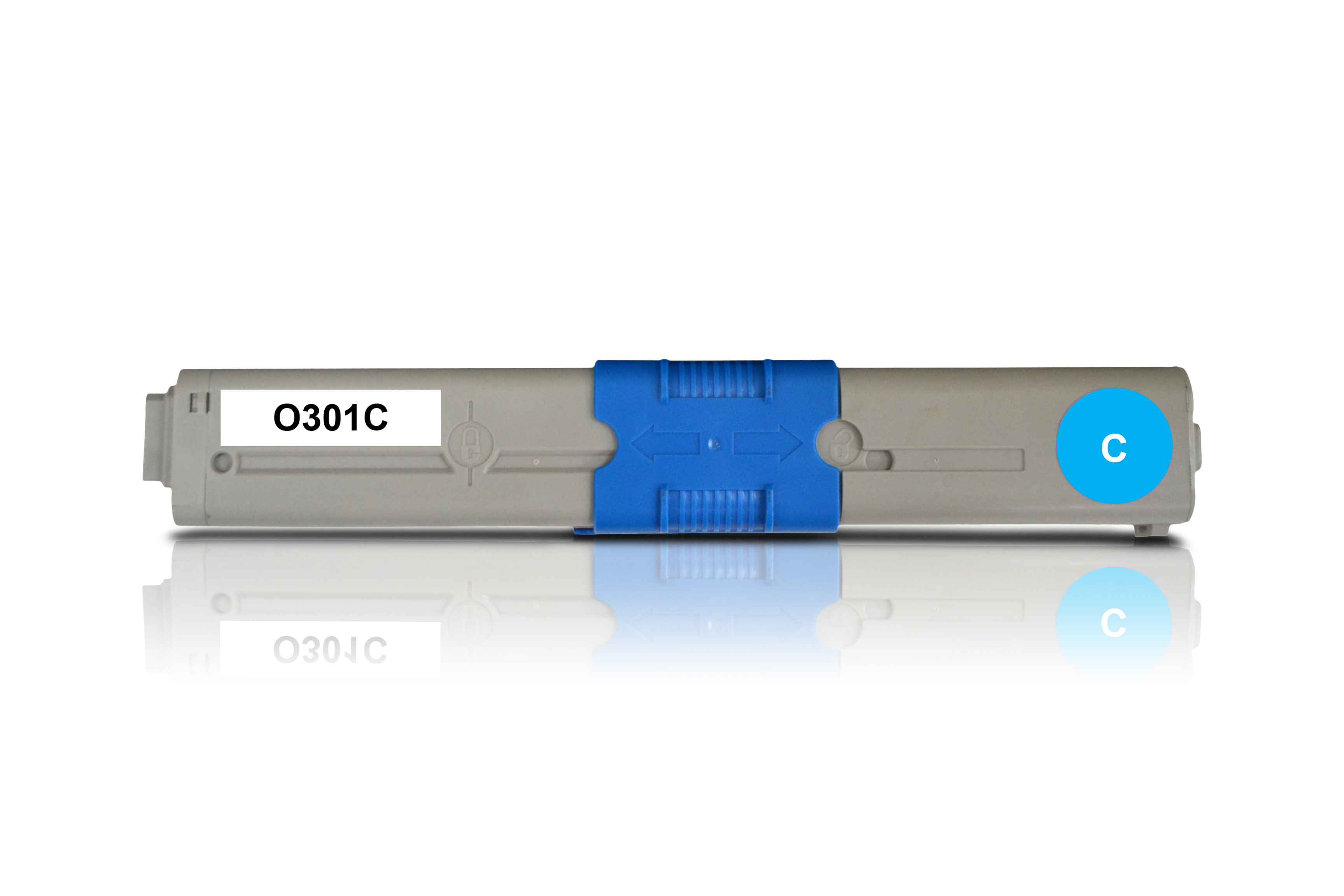 Kompatibel zu OKI C301 / 44973535 Toner Cyan