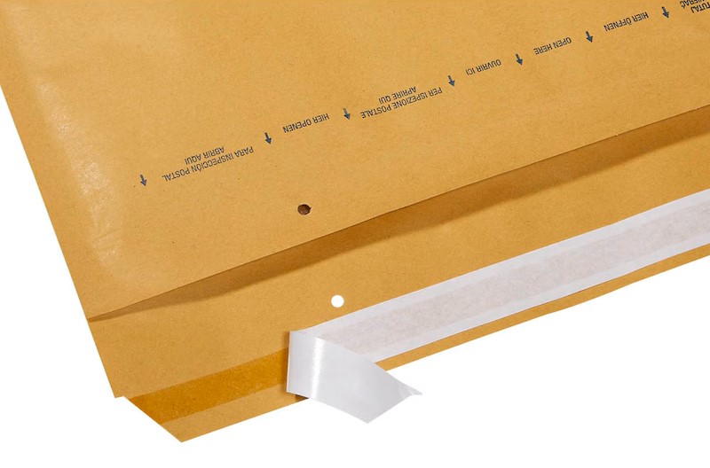 aroFOL® CLASSIC Luftpolstertaschen 9/I braun für DIN E4, 50 St.