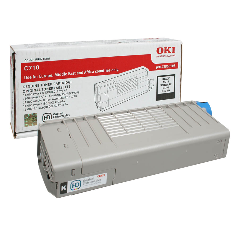 OKI Toner-Kit schwarz (44318608)