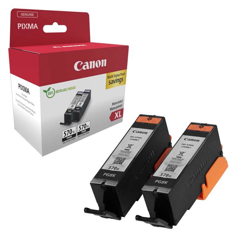 Canon Tintenpatrone photo schwarz HC (0318C010, PGI-570XLPGBK)
