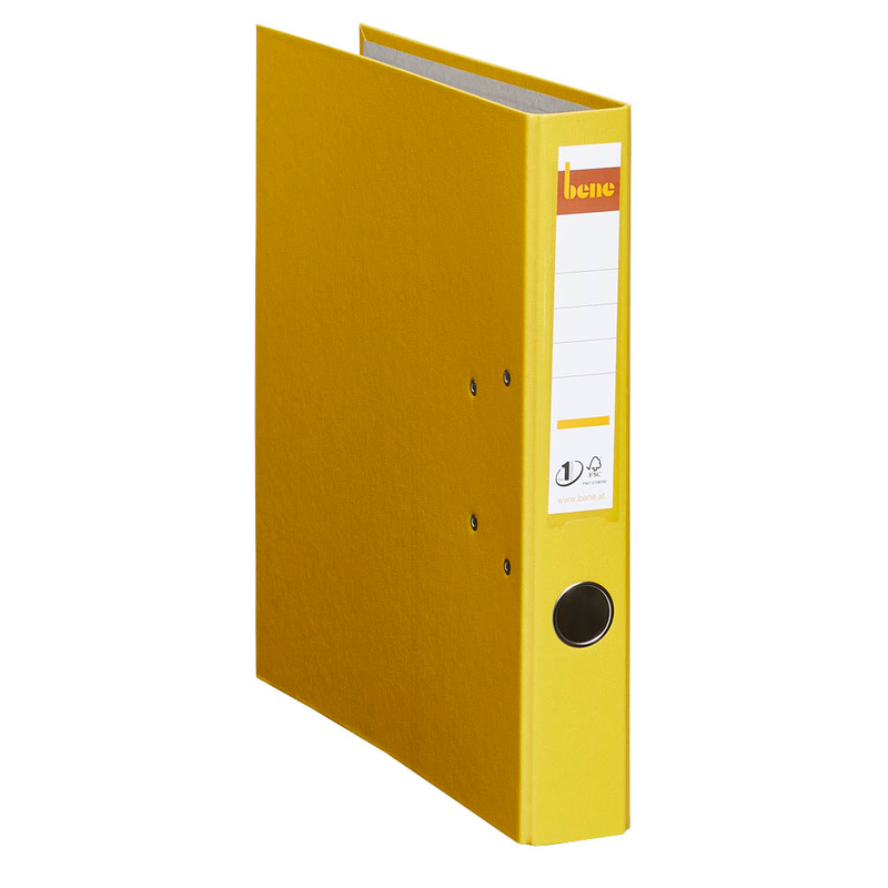 bene No.1 Power Ordner gelb Kunststoff 5,2 cm DIN A4, 1 St.