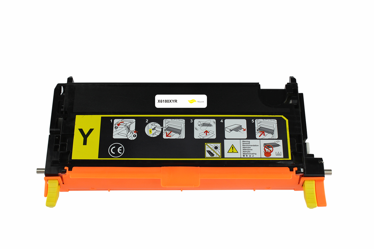 Kompatibel zu Xerox 113R00725 / Phaser 6180 Toner Yellow