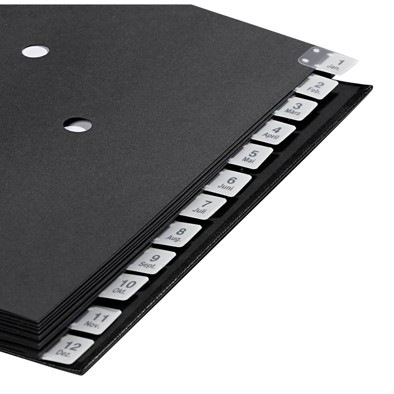 dots Pultordner 1-12, Jan.-Dez. blau, 1 St.