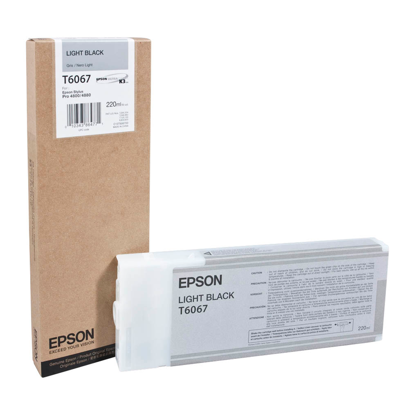 Epson Tintenpatrone schwarz light HC (C13T606700, T6067)