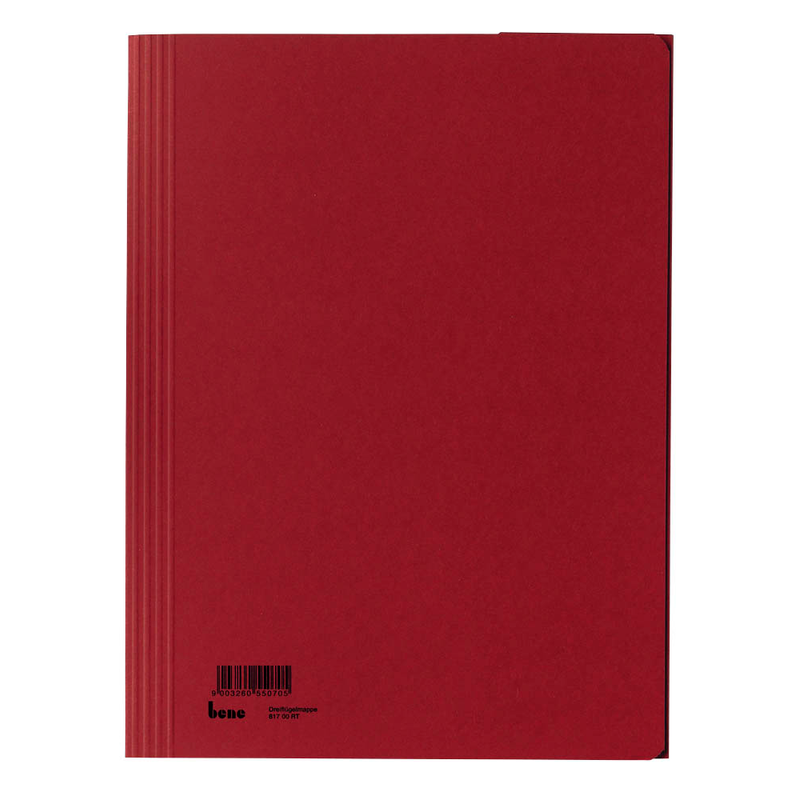 bene Sammelmappen DIN A4 rot, 5 St.