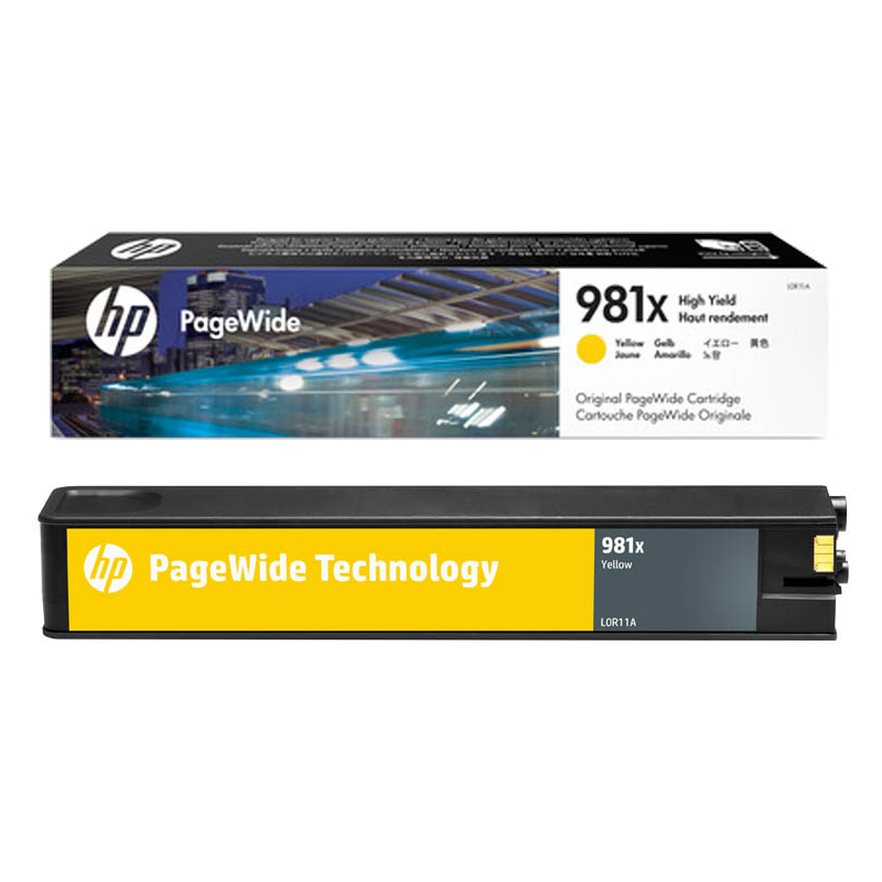 HP Tintenpatrone gelb HC (L0R11A, 981X)