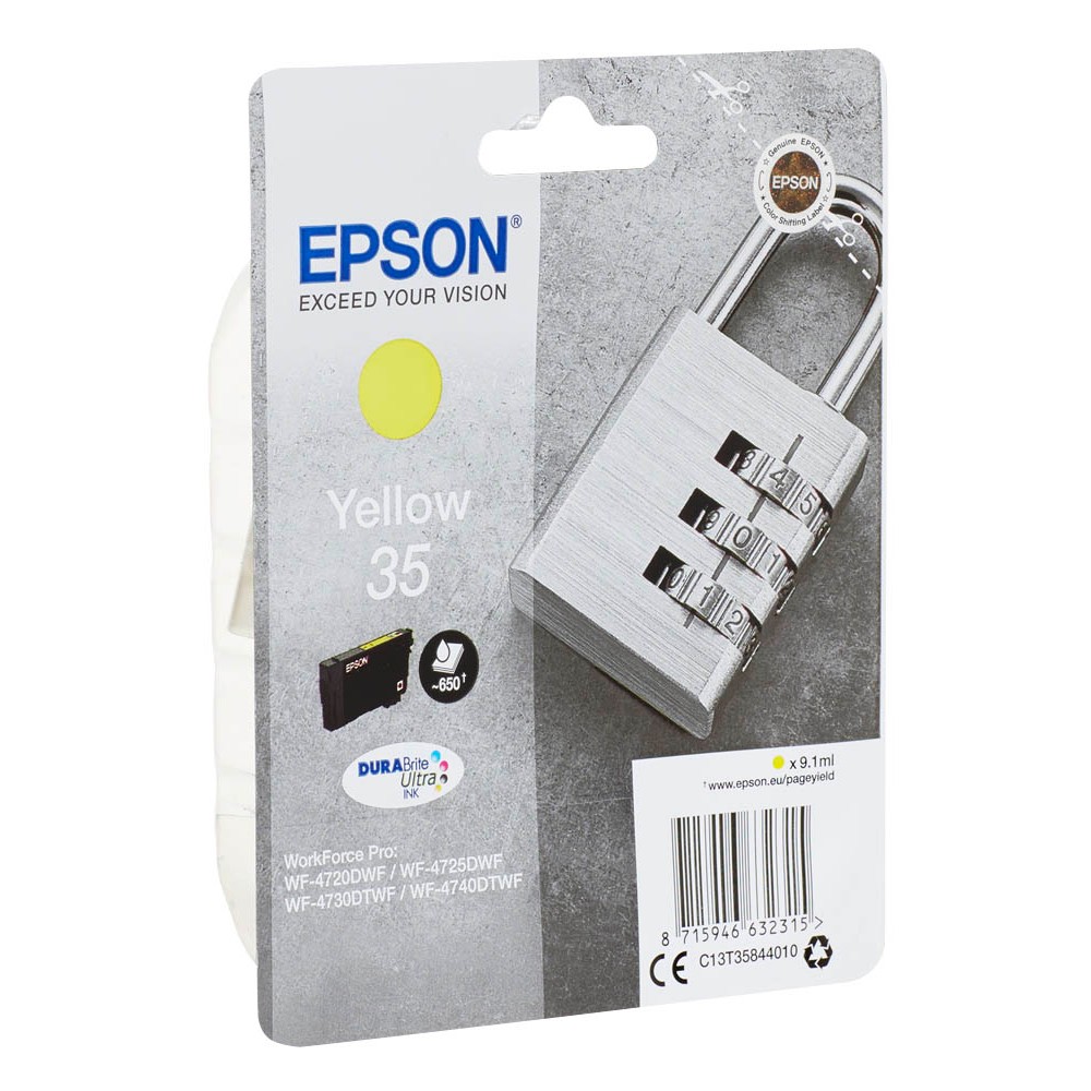 Epson 35 / C13T35844010 Tinte Yellow