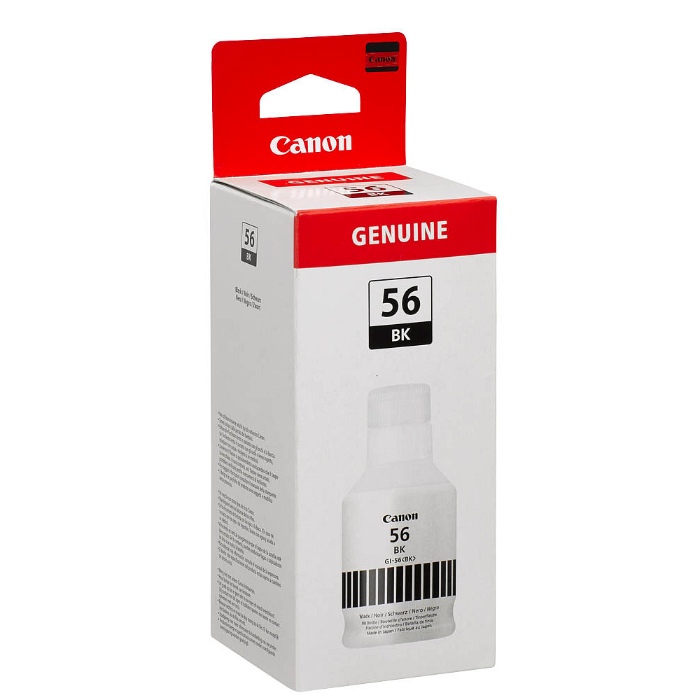Canon Tintennachfüllfläschchen schwarz (4412C001, GI-56BK)