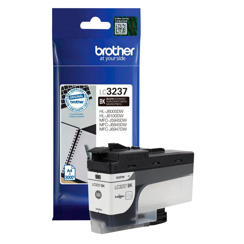 Brother Tintenpatrone schwarz (LC-3237BK)