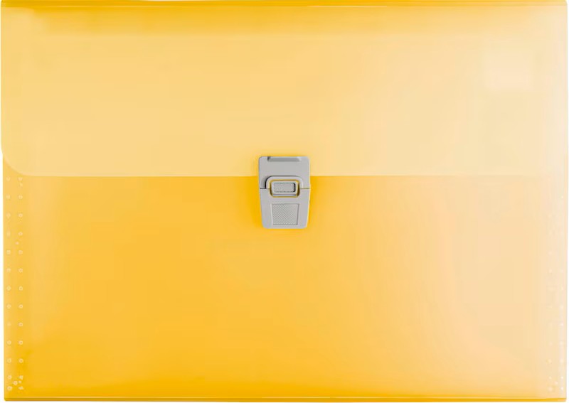 BRUNNEN Fächermappe FACT!pp 10 Fächer gelb, 1 St.