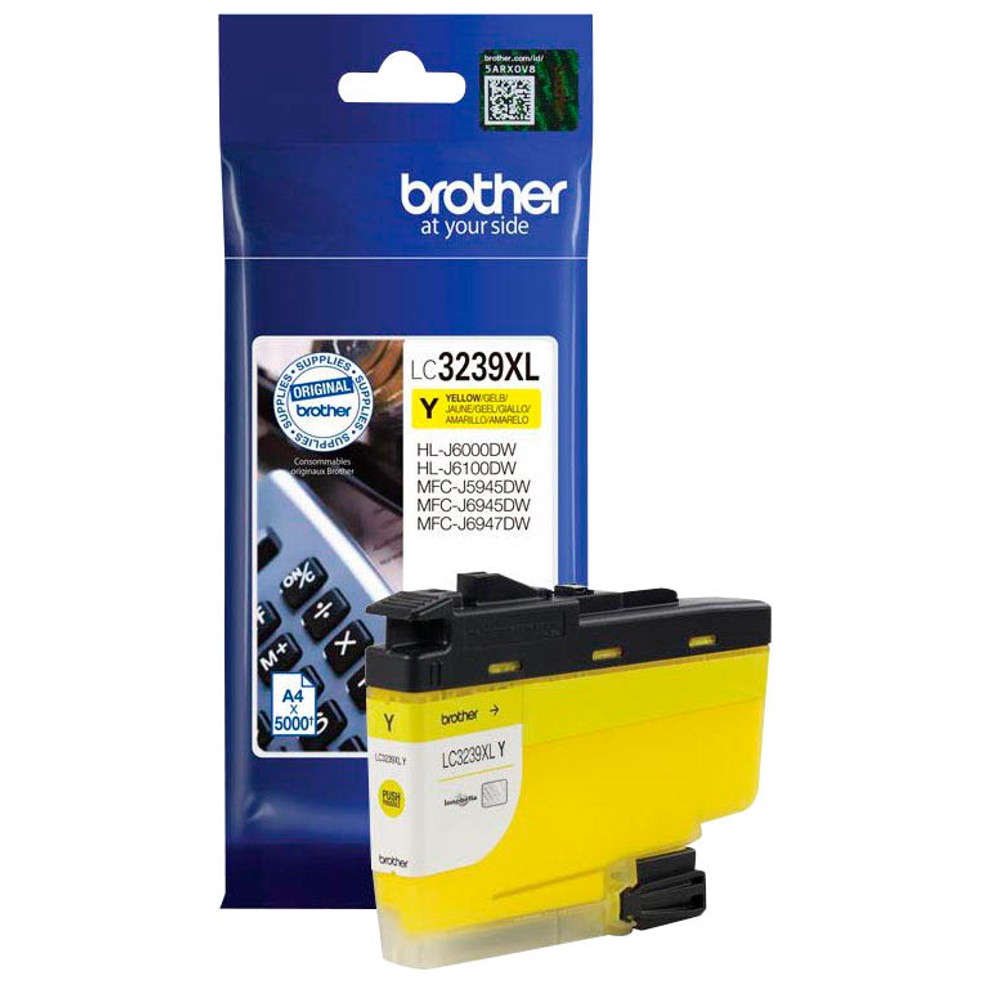 Brother Tintenpatrone gelb HC (LC-3239XLY)