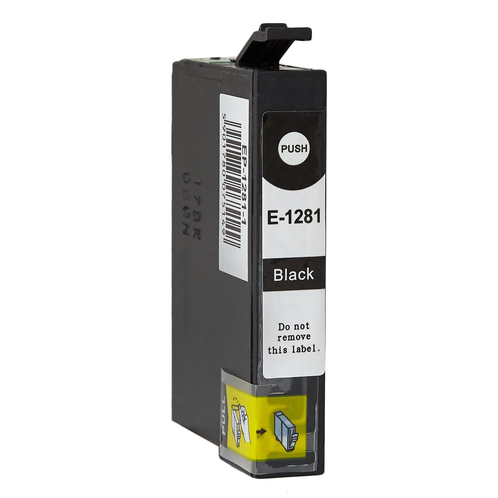 Kompatibel zu Epson T1281 / C13T12814011 Tinte Black