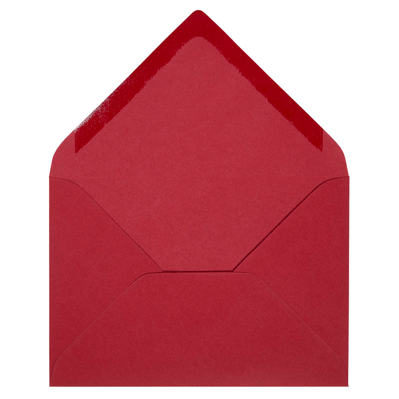 artoz Briefumschläge Mosaic DIN B6 ohne Fenster weinrot nassklebend 20 St.