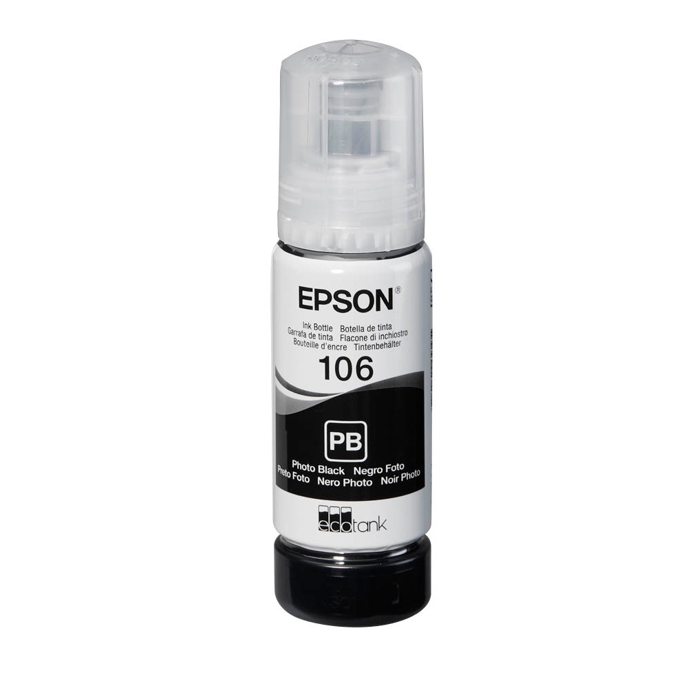 Epson 106 / C13T00R140 Nachfüll-Tinte Photo-Black 70 ml