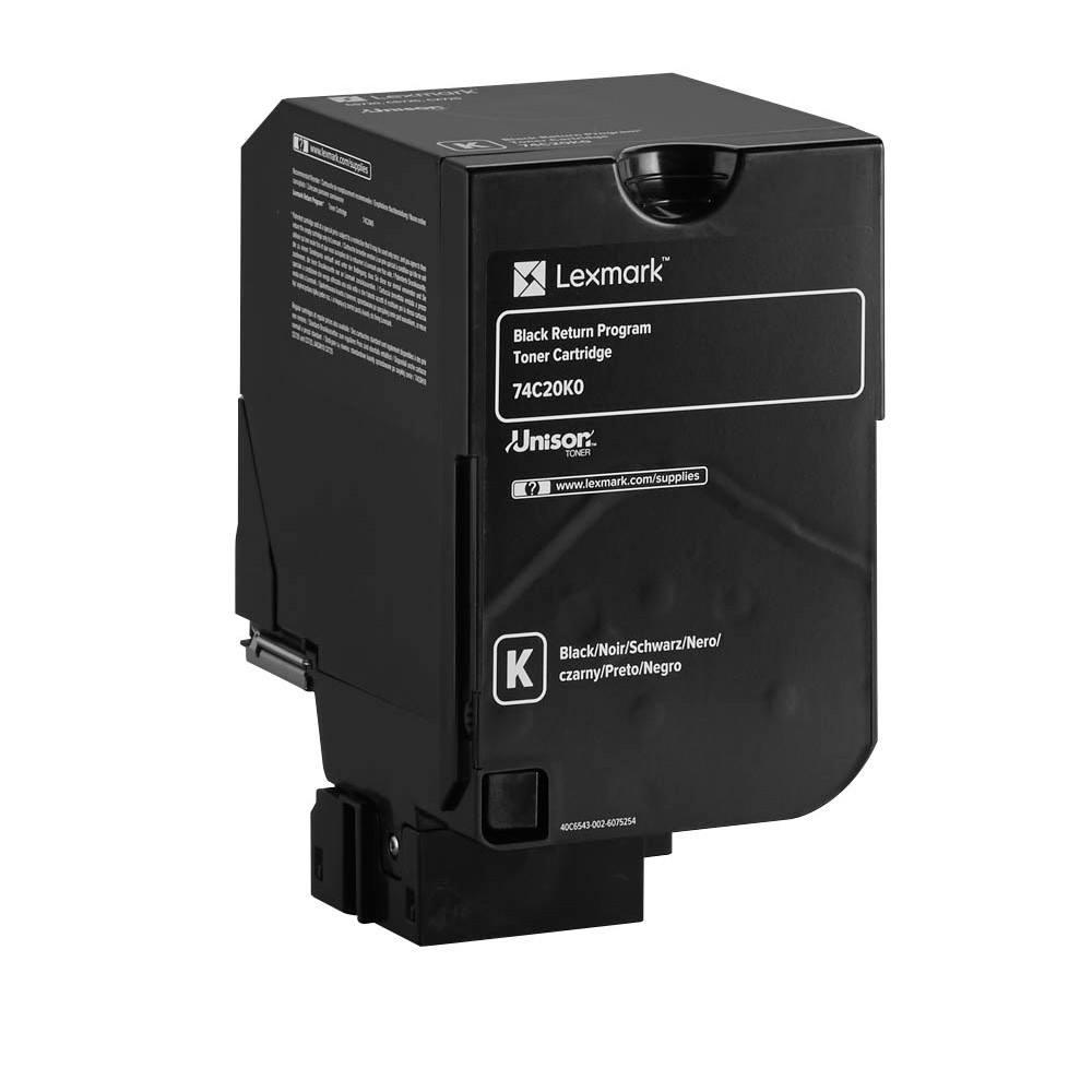 Lexmark 74C20K0 Toner Black