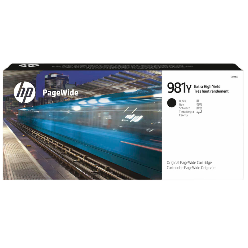 HP Tintenpatrone schwarz HC plus (L0R16A, 981Y)