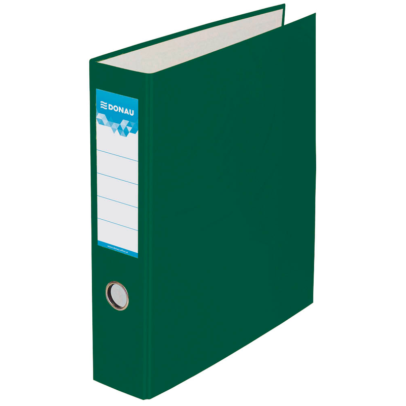 DONAU Doppelordner grün Karton 7,5 cm, 1 St.