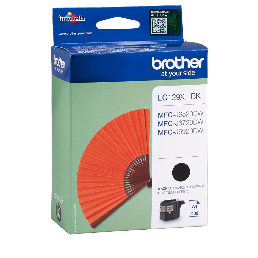 Brother Tintenpatrone schwarz HC (LC-129XLBK)