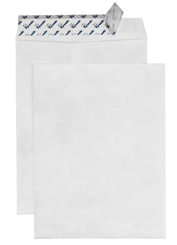 BONG Versandtaschen Tyvek® Pocket DIN B4 ohne Fenster weiß 20 St.