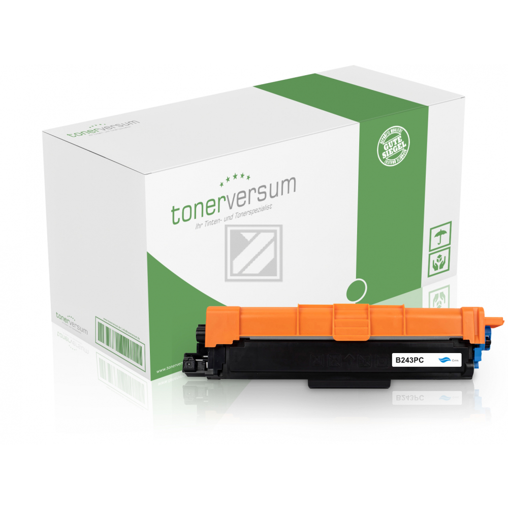 Tonerversum Toner-Kartusche cyan (TV104417) ersetzt TN-243C