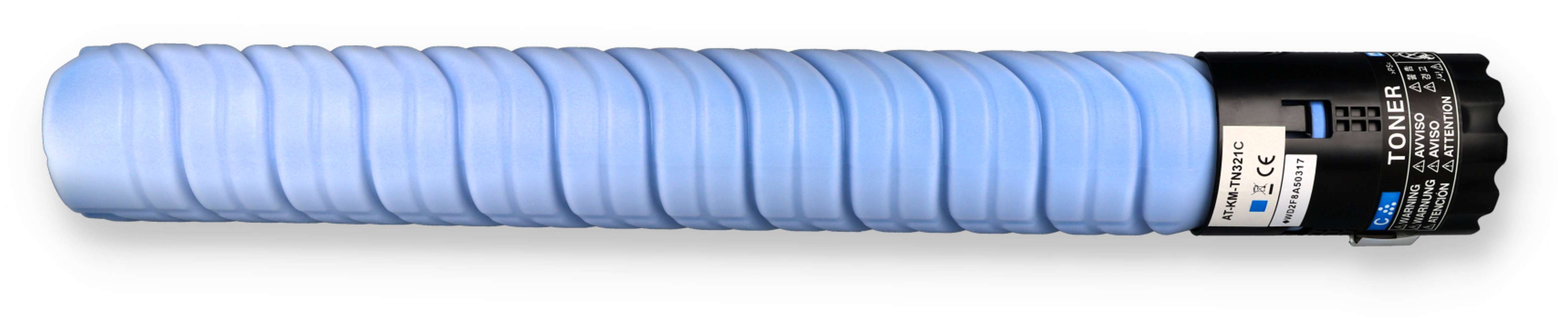 Kompatibel zu Konica Minolta A33K450 / TN-321C Toner Cyan