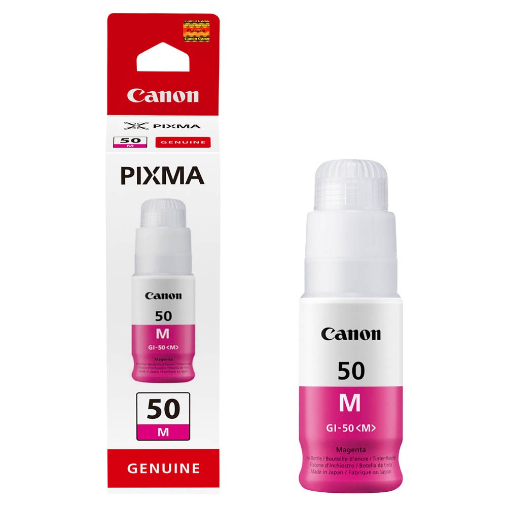 Canon Tintennachfüllfläschchen magenta (3404C001, GI-50M)