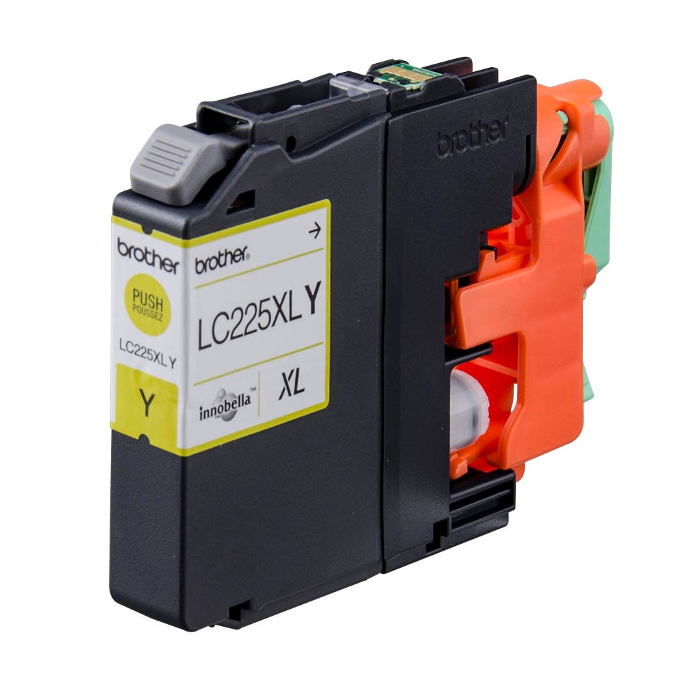 Brother Tintenpatrone gelb HC (LC-225XLY)