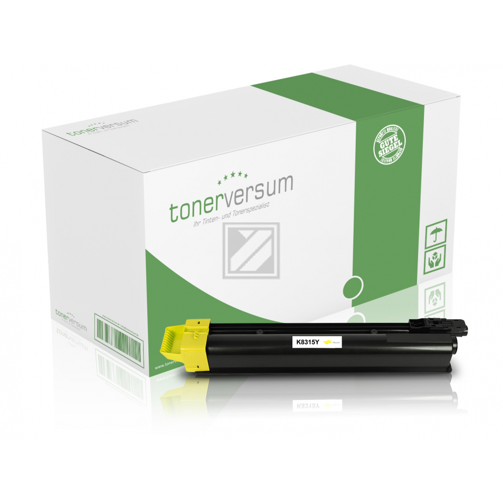 Tonerversum Toner-Kit gelb (101482) ersetzt TK-8315Y