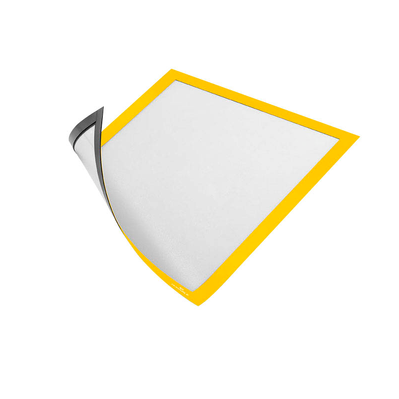 DURABLE Magnetrahmen DURAFRAME® MAGNETIC A4 gelb A4, 5 St.