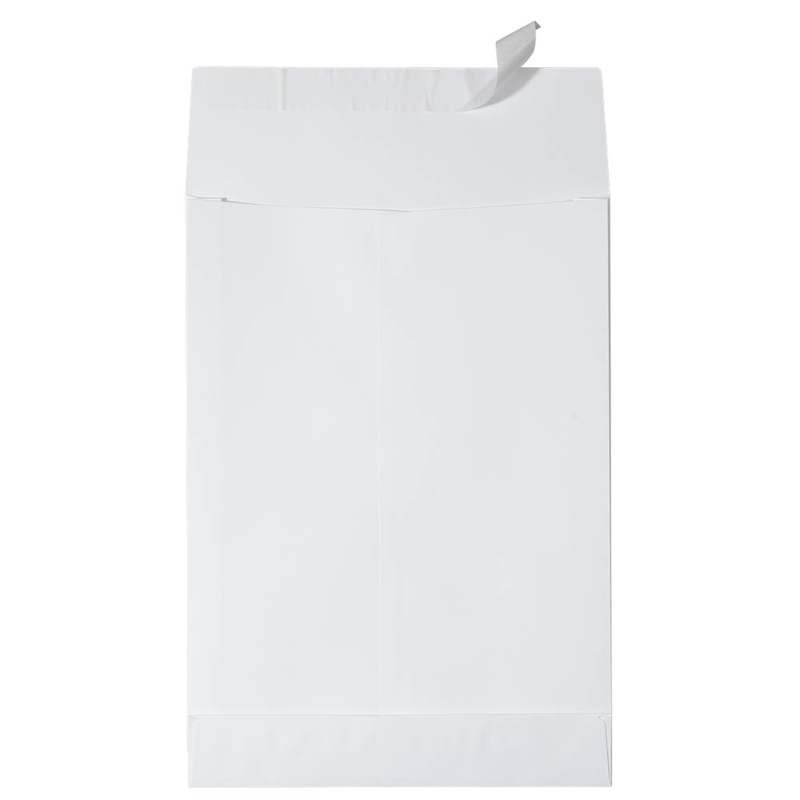 dundee Faltentaschen DIN C4 ohne Fenster weiß mit 4,0 cm Falte, 10 St.