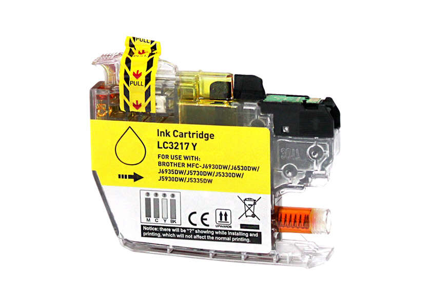 Kompatibel zu Brother LC-3217Y Tinte Yellow