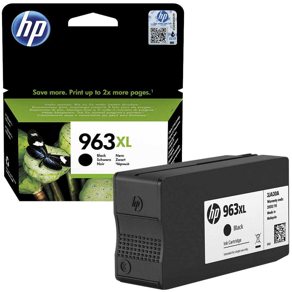HP 963 XL / 3JA30AE Tinte Black